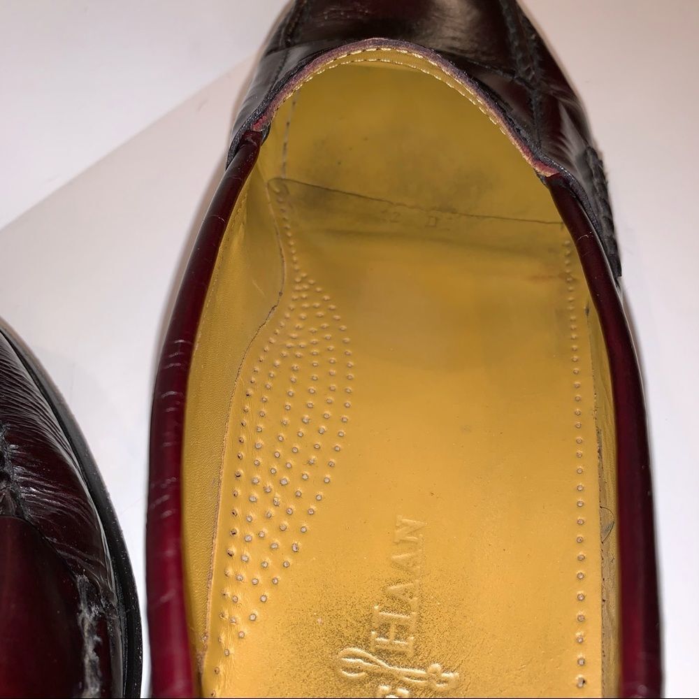 Cole Haan Burgundy Penny Loafers 12D - Picture 12 of 12